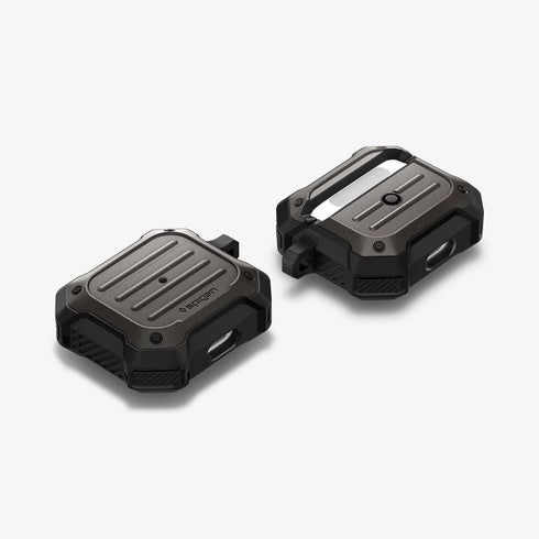 ASD00537 - Apple AirPods Pro Case Tough Armor in black showing the front
